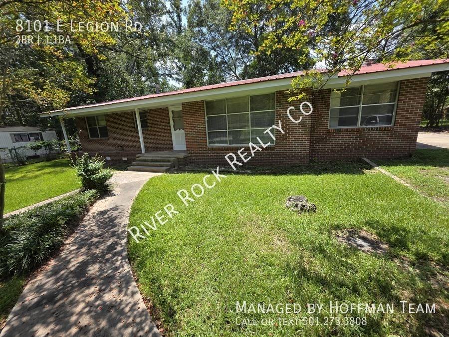 House for rent at 8101 E Legion Rd, Mabelvale, AR 72103