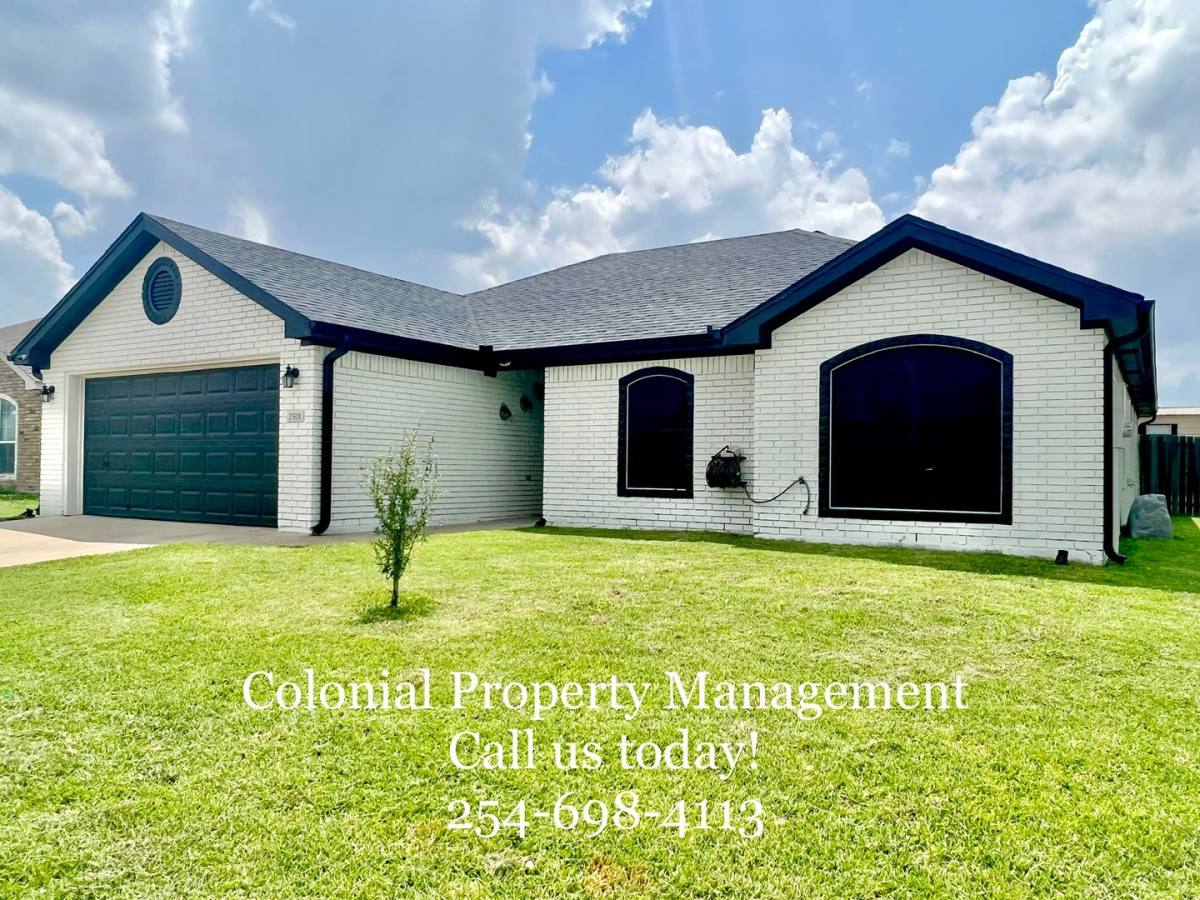House for rent at 2501 Jasmine Lane, Killeen, TX 76549