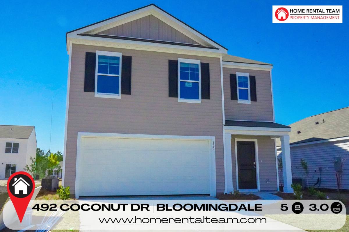 House for rent at 492 Coconut Dr, Bloomingdale, GA 31302