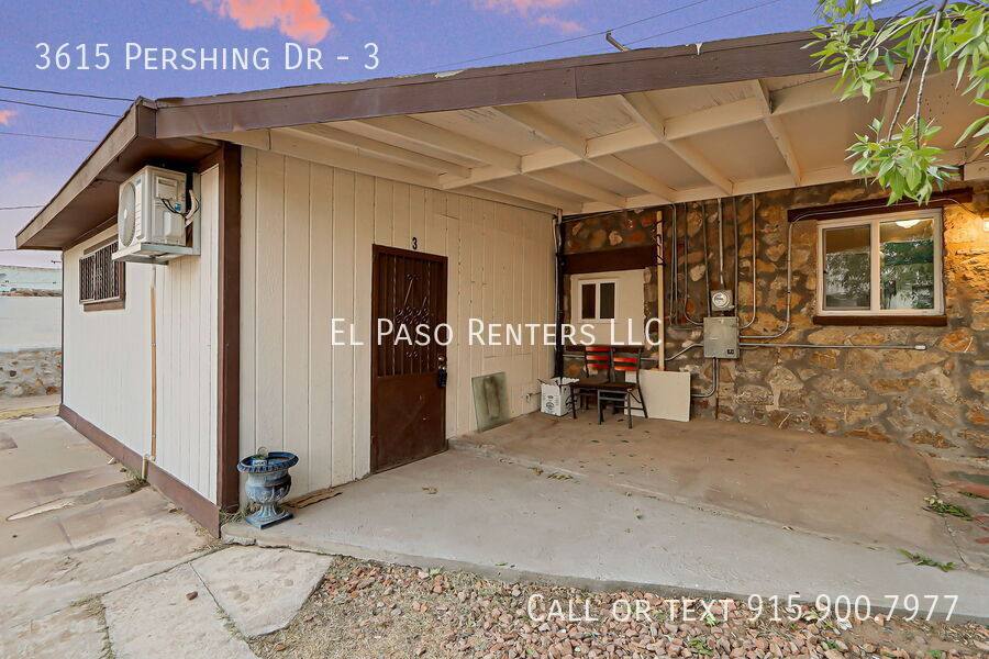 Apartment for rent at 3615 Pershing Dr #3, El Paso, TX 79903