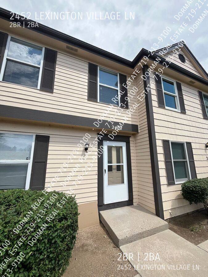 Townhouse for rent at 2452 Lexington Village Lane, Colorado Springs, CO 80916