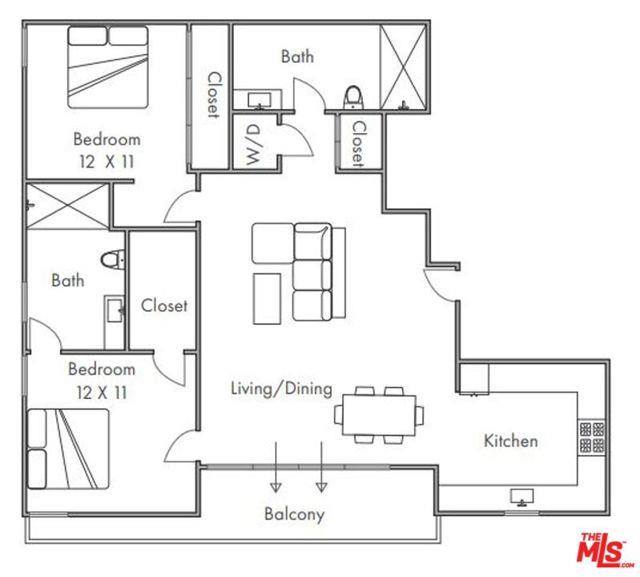 Apartment for rent at 3672 Jasmine Ave #204, Los Angeles, CA 90034