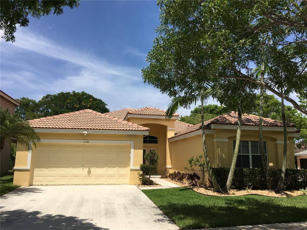 House for rent at 1138 Croton Court, Fort Lauderdale, FL 33327