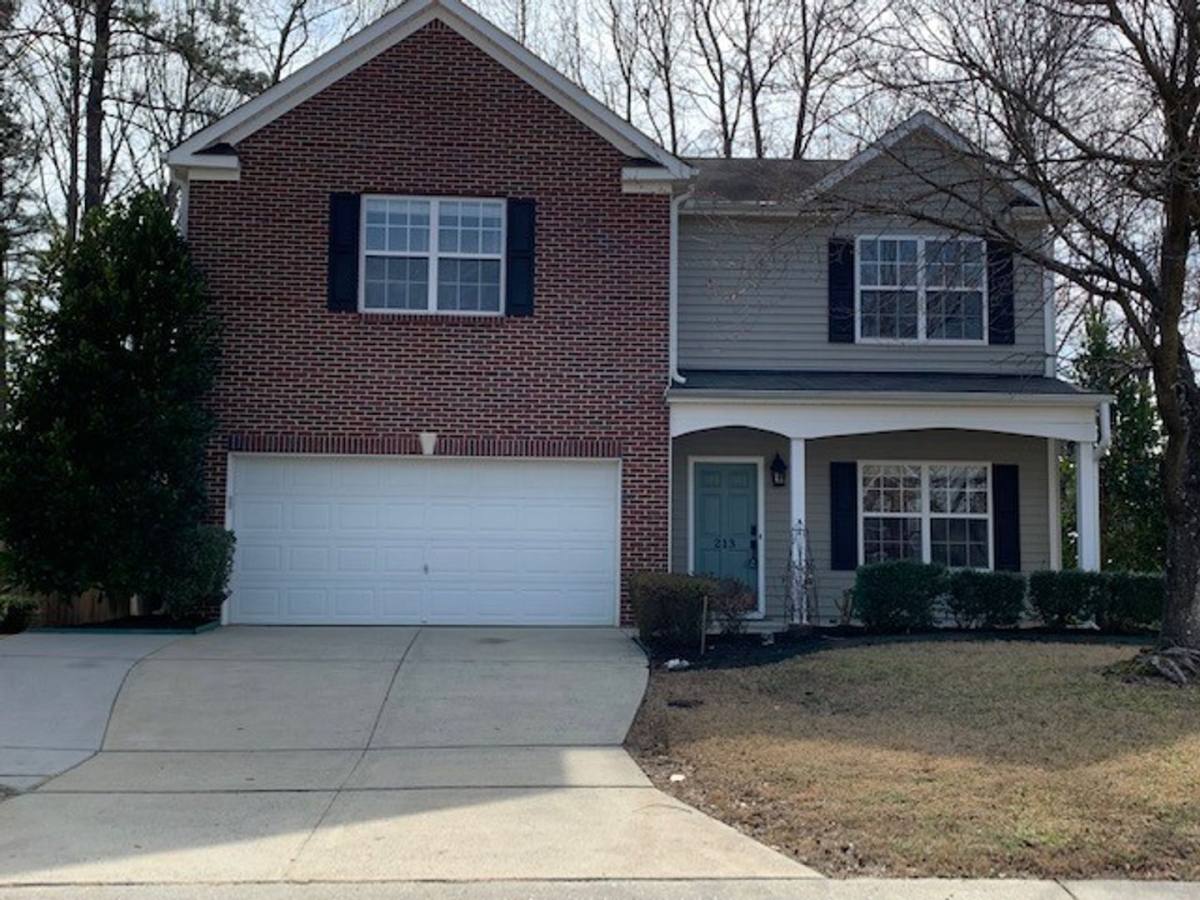 House for rent at 213 Carolina Town Lane, Holly Springs, NC 27540