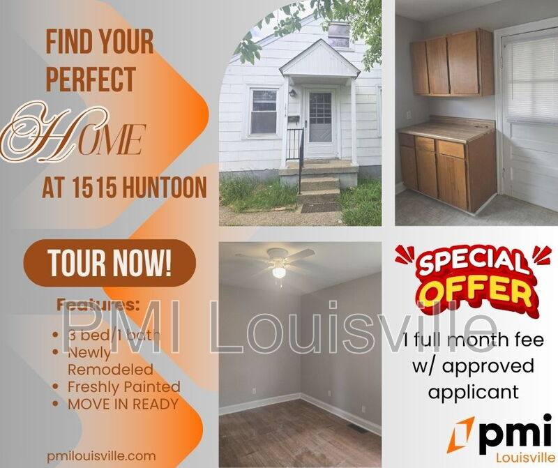 House for rent at 1515 Huntoon Ave, Louisville, KY 40215