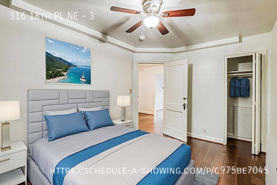 Apartment for rent at 316 18th Place NE, Washington, DC 20002
