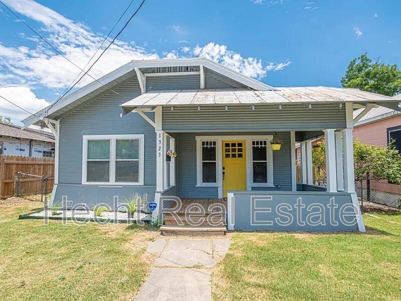House for rent at 1323 Burnet St, San Antonio, TX 78202