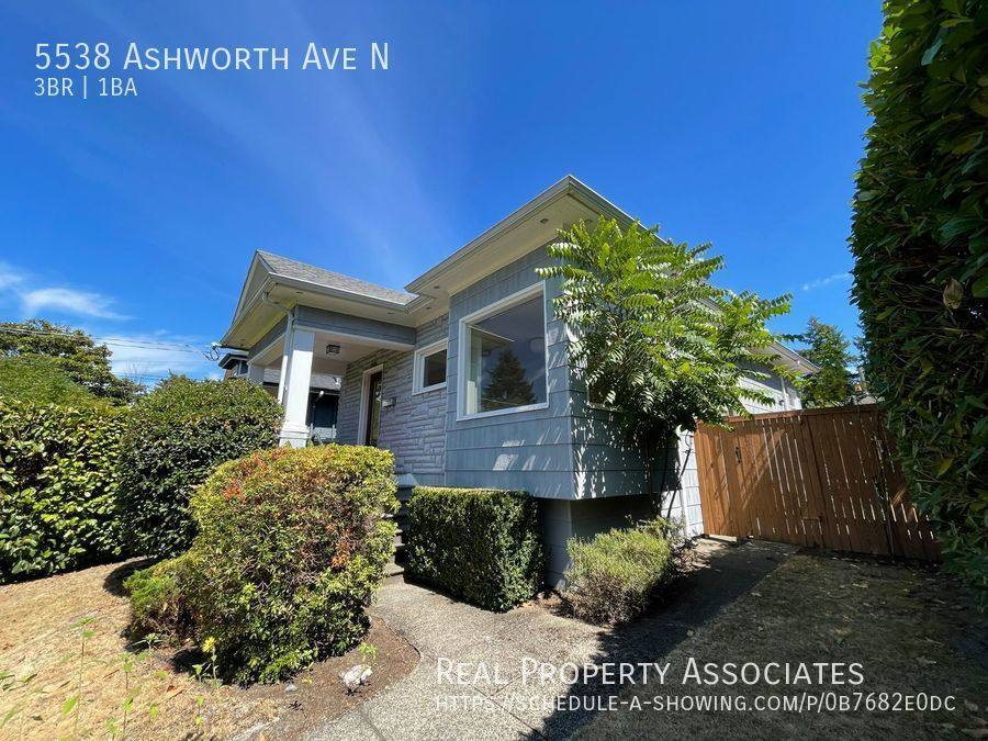 House for rent at 5538 Ashworth Ave N, Seattle, WA 98103