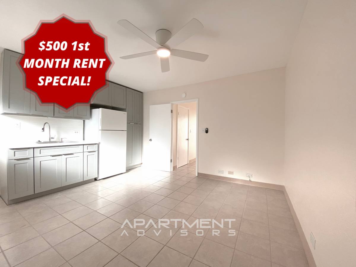 Apartment for rent at 2541 Kuhio Ave, Honolulu, HI 96815