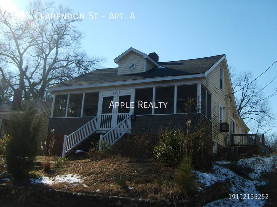 Apartment for rent at 1015 Clarendon St #A, Durham, NC 27705