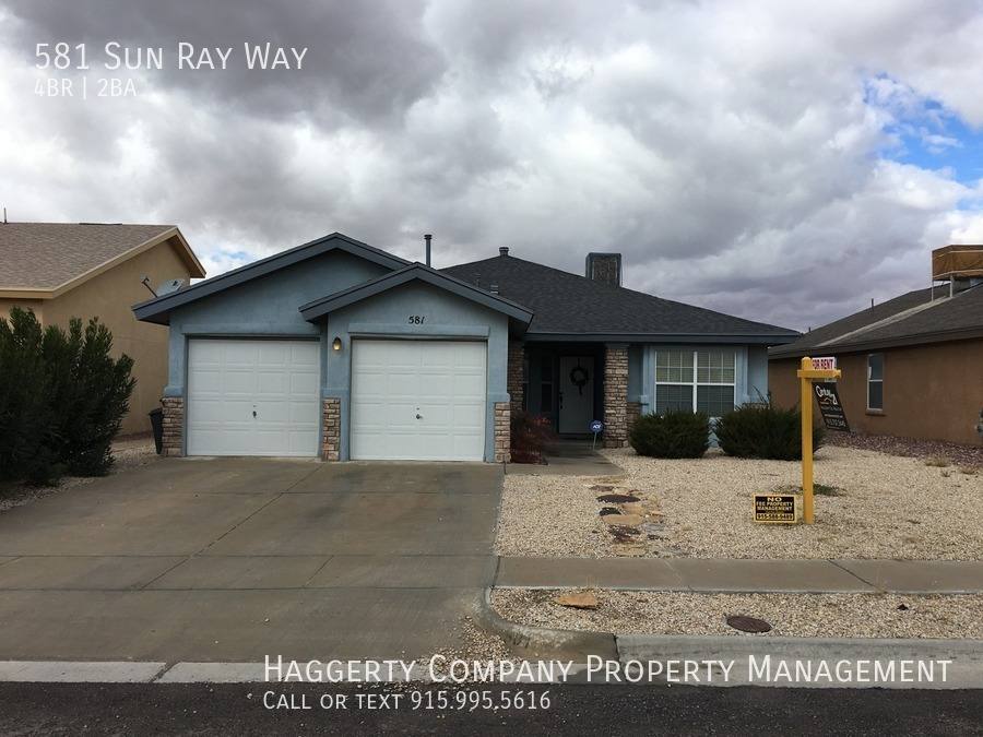House for rent at 581 Sun Ray Way, El Paso, TX 79928