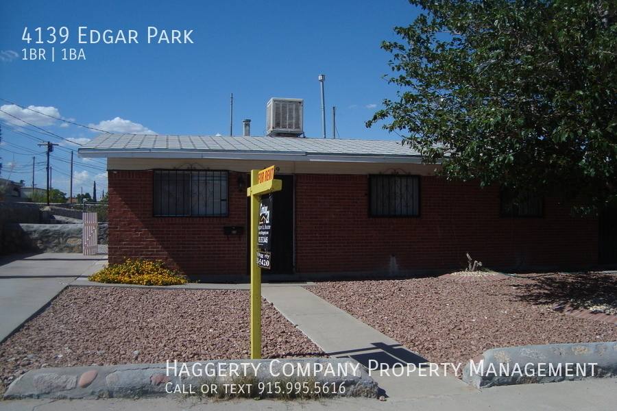 House for rent at 4139 Edgar Park, El Paso, TX 79904