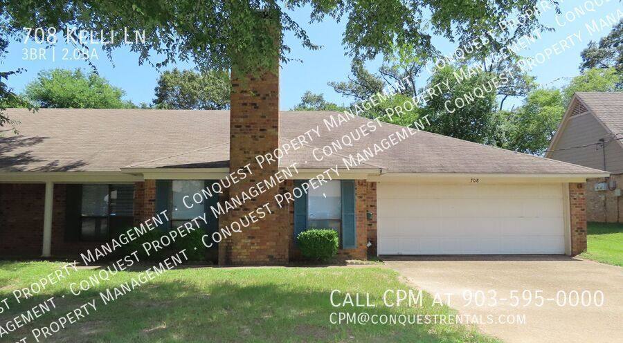 House for rent at 708 Kelli Lane, Whitehouse, TX 75791