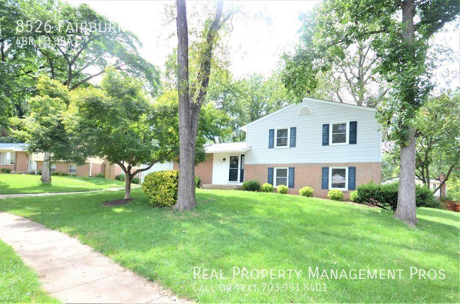 House for rent at 8526 Fairburn Dr, Springfield, VA 22152