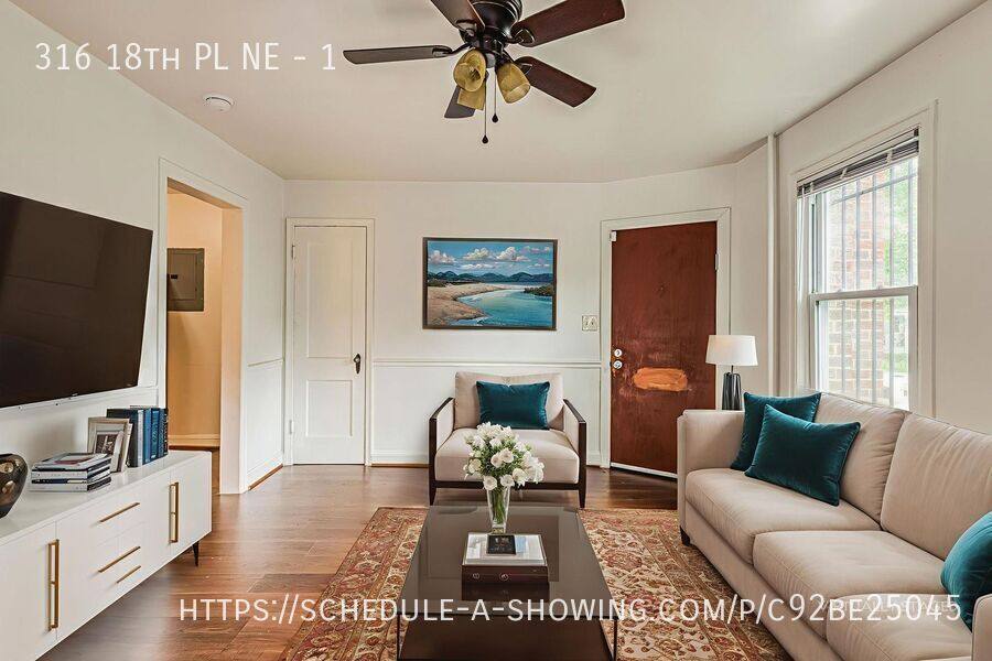 Apartment for rent at 316 18th Place NE #1, Washington, DC 20002