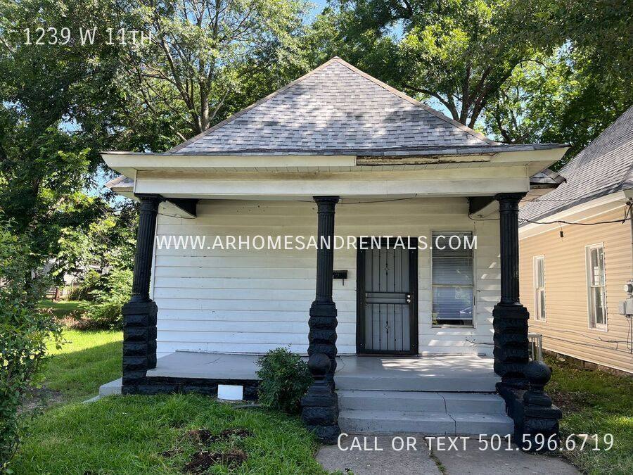 House for rent at 1239 W 11th, North Little Rock, AR 72114
