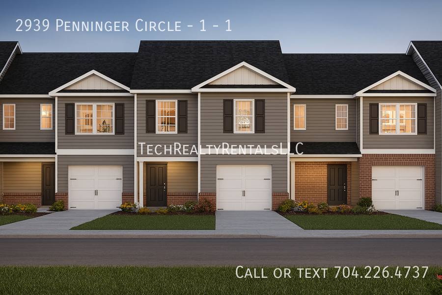 Townhouse for rent at 2939 Penninger Circle - 1 #1, Charlotte, NC 28262