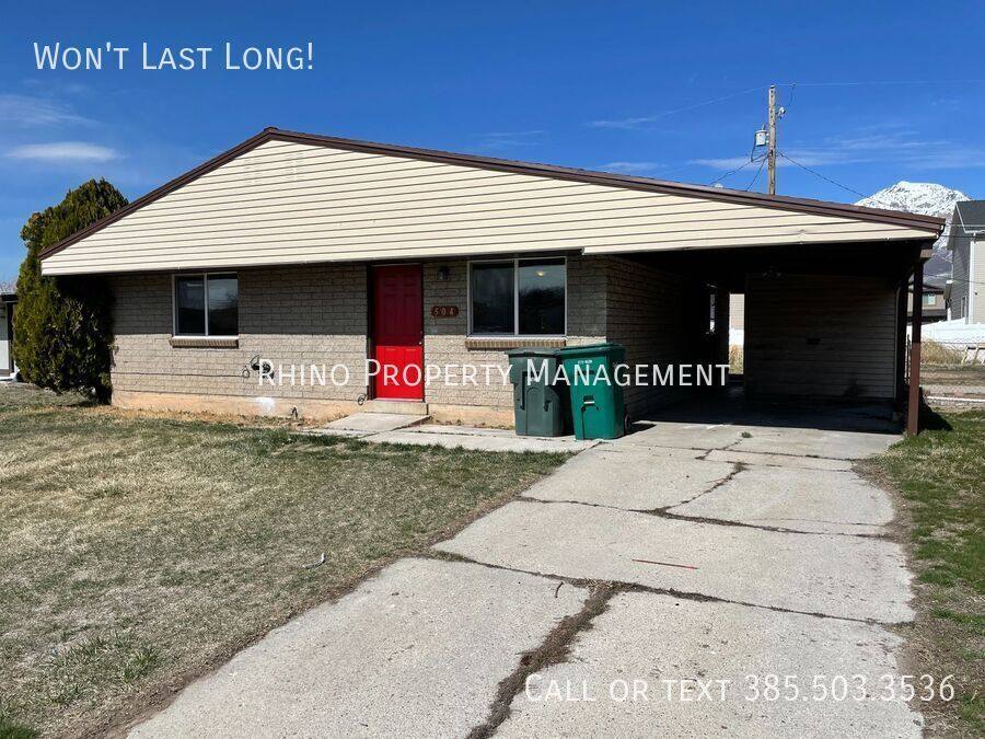 House for rent at 504 E 1100 N, Ogden, UT 84404