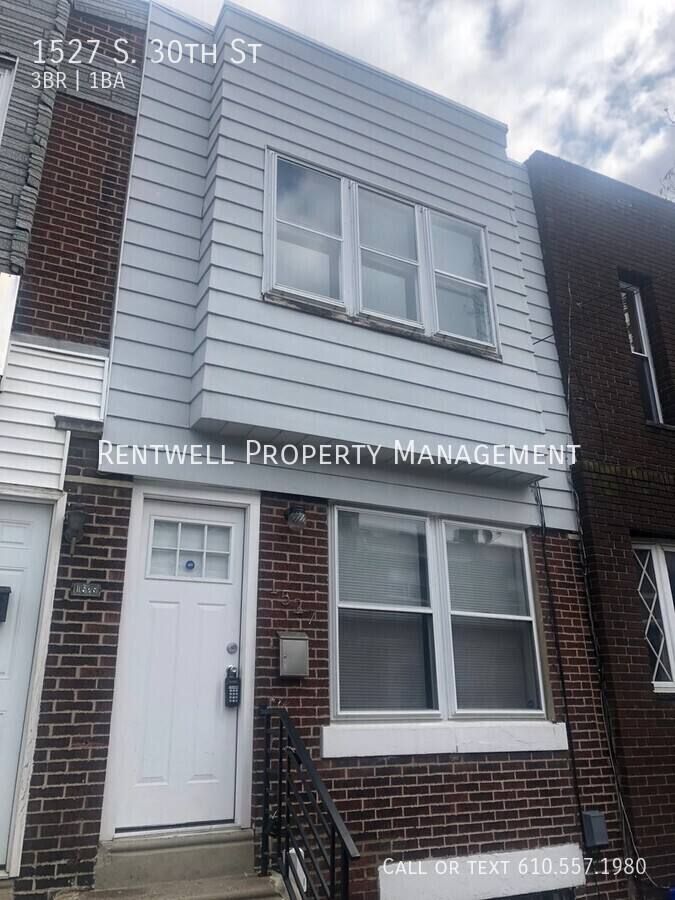 House for rent at 1527 S 30th St, Philadelphia, PA 19146
