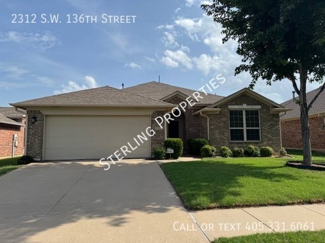 House for rent at 2312 SW 136th St, Oklahoma City, OK 73170
