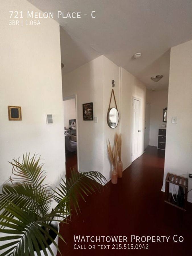 Apartment for rent at 721 Melon Place #C, Philadelphia, PA 19123