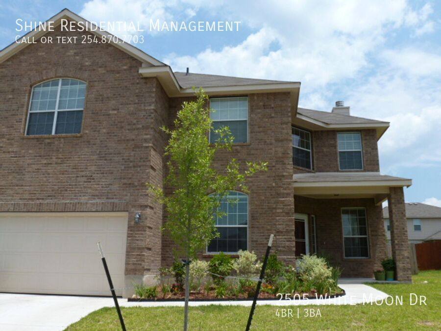 House for rent at 2505 White Moon Dr, Harker Heights, TX 76548