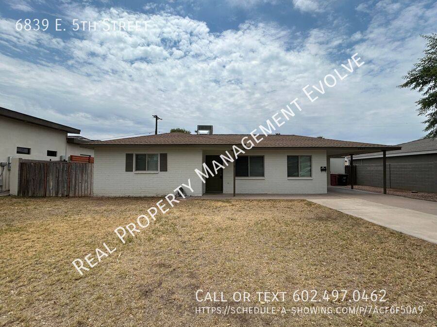House for rent at 6839 E 5th St, Scottsdale, AZ 85251