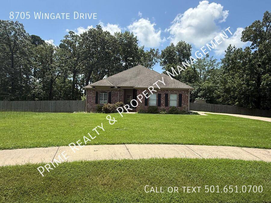 House for rent at 8705 Wingate Dr, Benton, AR 72019