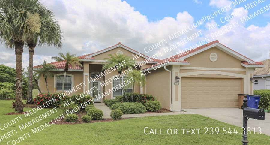 House for rent at 2272 Hampstead Court, Lehigh Acres, FL 33973