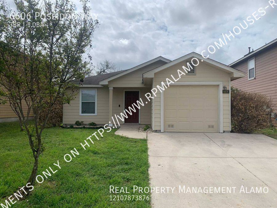 House for rent at 6606 Poseidon Way, Converse, TX 78109