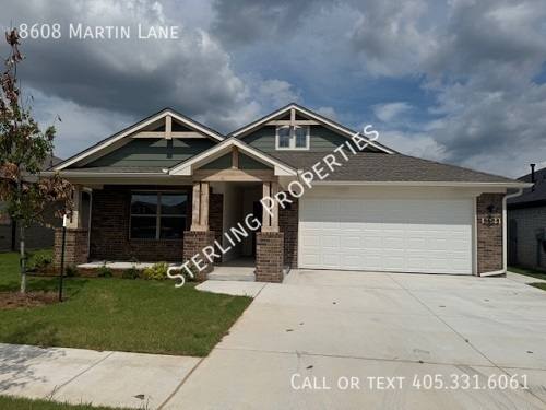 House for rent at 8608 Martin Lane, Oklahoma City, OK 73135