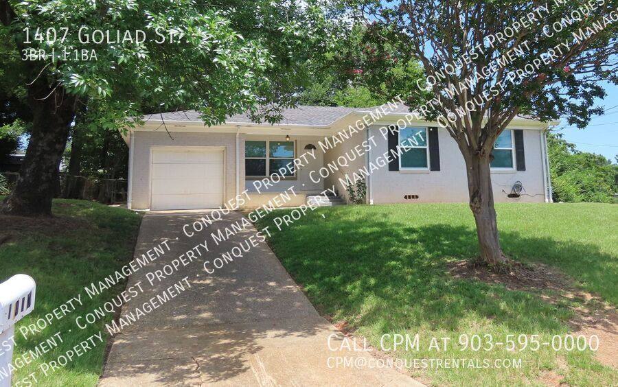 House for rent at 1407 Goliad St, Tyler, TX 75701