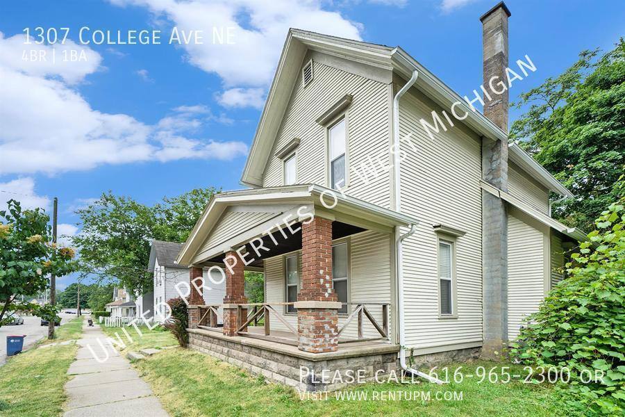 House for rent at 1307 College Ave NE, Grand Rapids, MI 49505