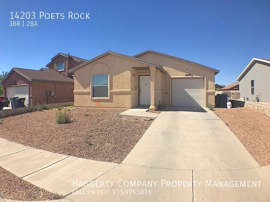 House for rent at 14203 Poets Rock, El Paso, TX 79938