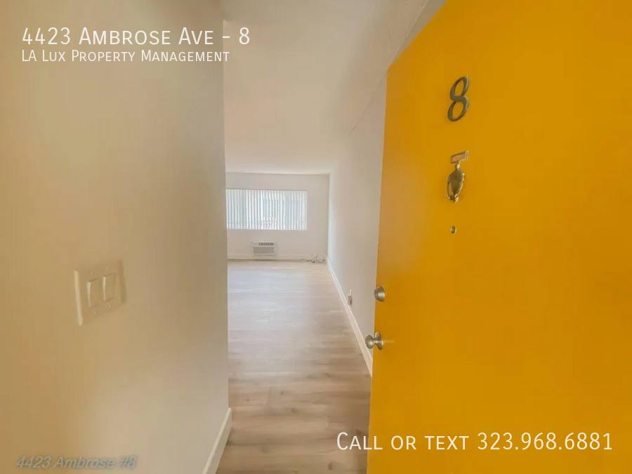 Apartment for rent at 4423 Ambrose Ave #8, Los Angeles, CA 90027