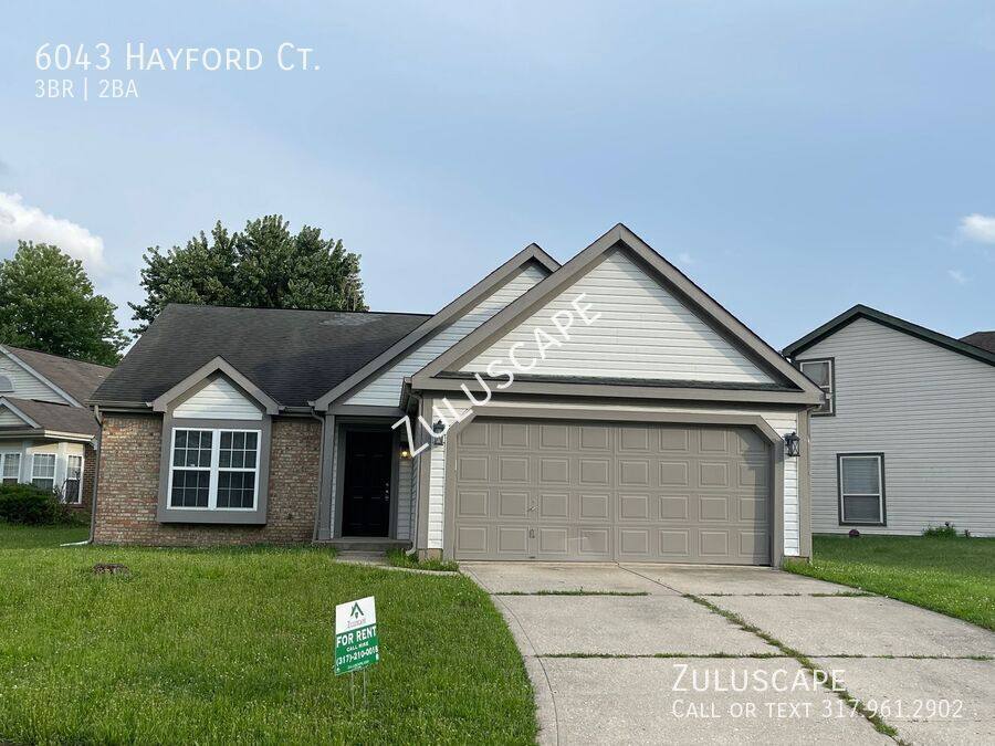 House for rent at 6043 Hayford Court, Indianapolis, IN 46254