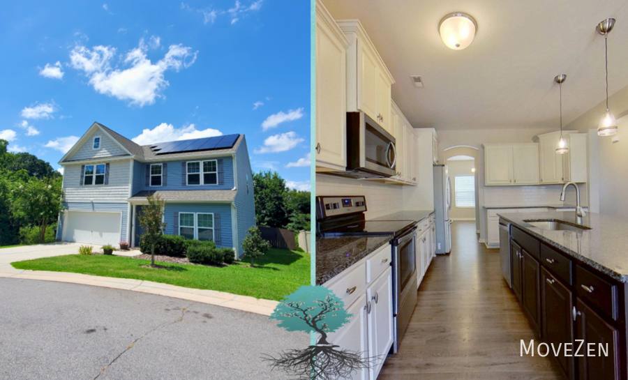House for rent at 3294 Winding Branch Trail, Winston Salem, NC 27127