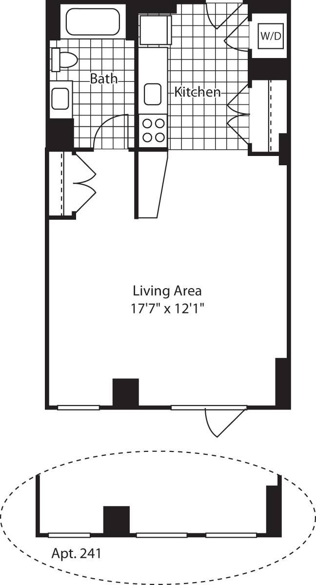 Apartment for rent at 285 Third St, Cambridge, MA 02142