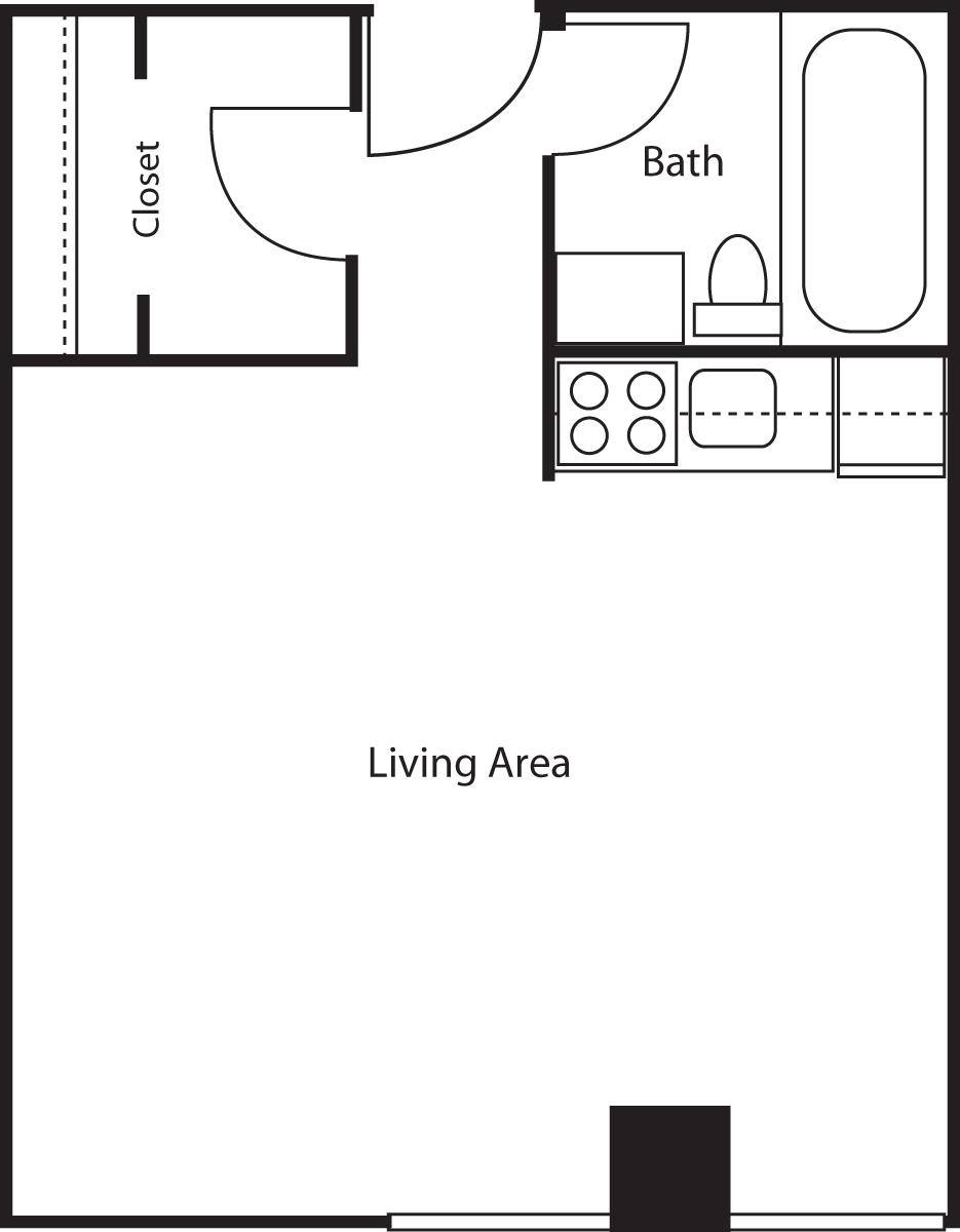 Apartment for rent at 929 Massachusetts Ave #4D, Cambridge, MA 02139
