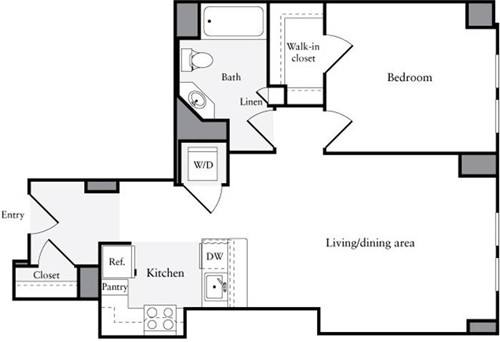 Apartment for rent at 660 Washington St #23A, Boston, MA 02116