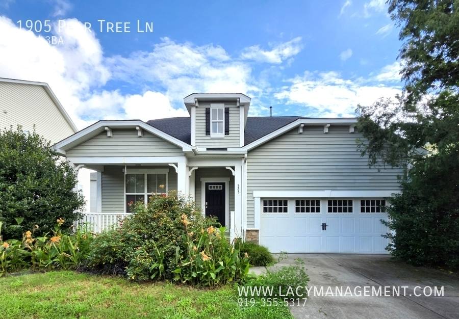 Townhouse for rent at 1905 Pear Tree Lane, Durham, NC 27703