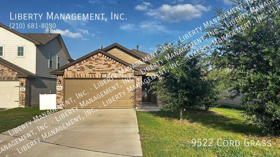 House for rent at 9522 Cord Grass, San Antonio, TX 78254