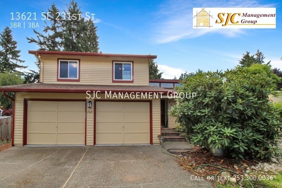 House for rent at 13621 SE 231st St, Kent, WA 98042