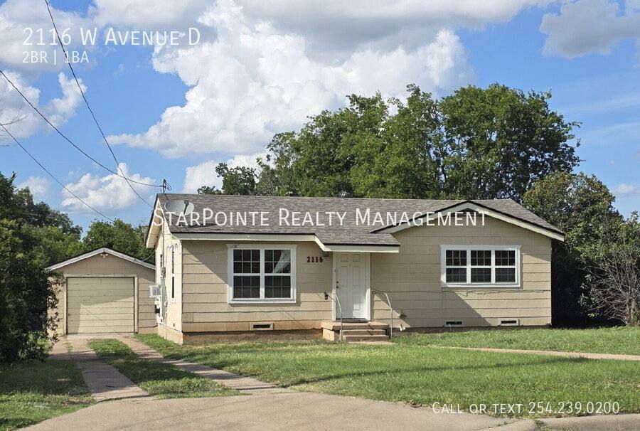 House for rent at 2116 W Ave #D, Temple, TX 76504