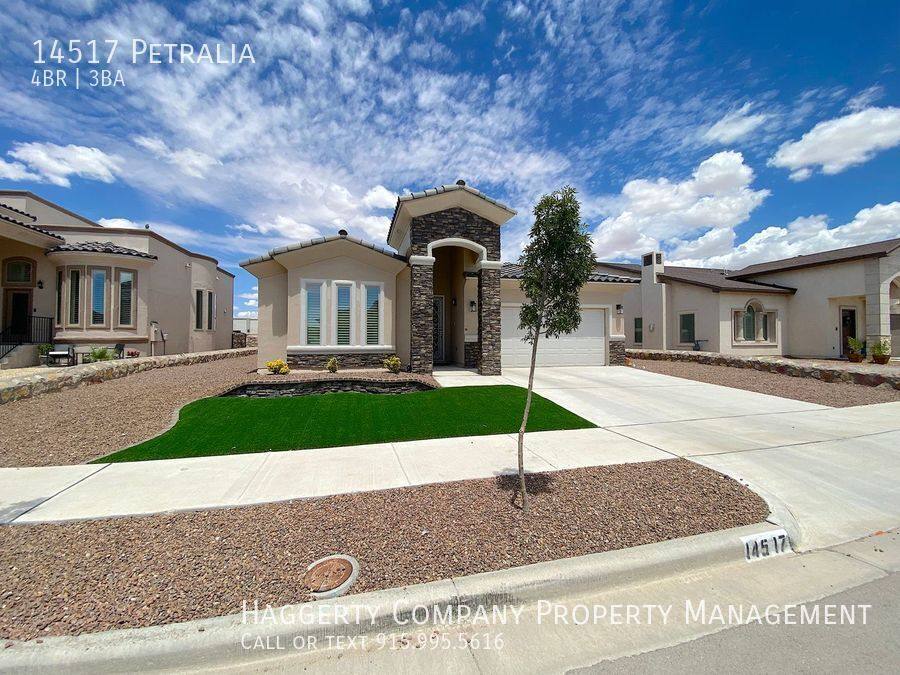 House for rent at 14517 Petralia, El Paso, TX 79938