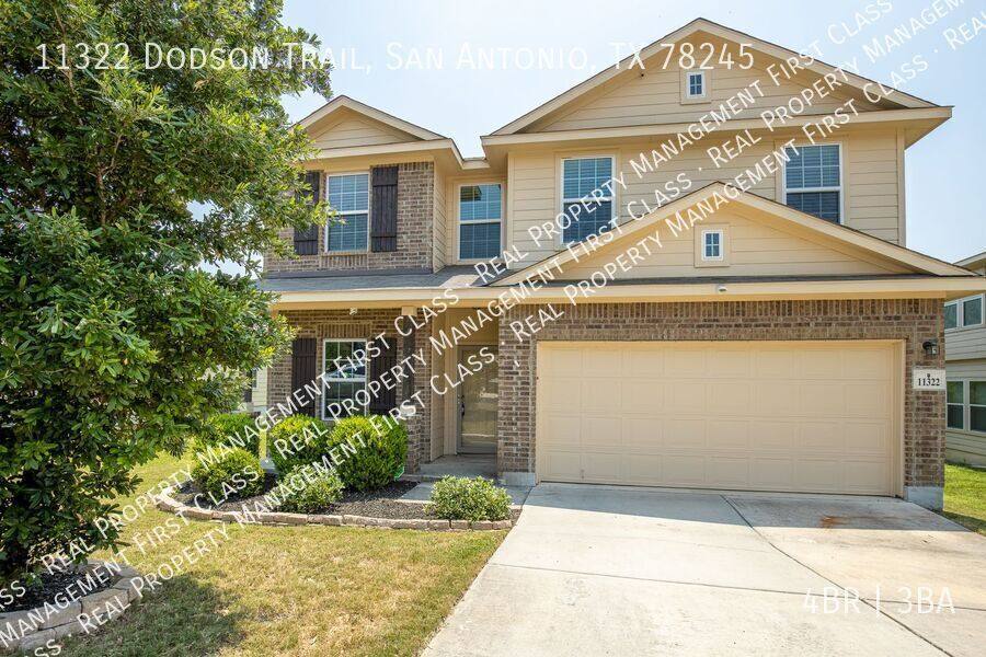 House for rent at 11322 Dodson Trail, San Antonio, TX 78245