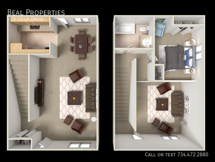 Apartment for rent at 539 Villa Dr, Ypsilanti, MI 48198