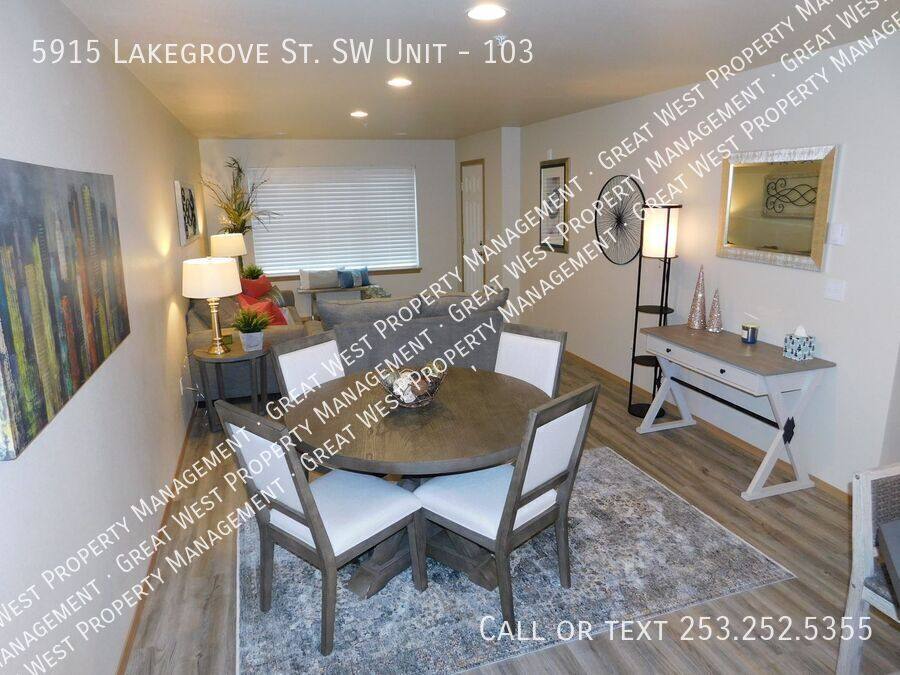 Apartment for rent at 5915 Lakegrove St SW #103, Lakewood, WA 98499