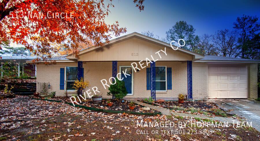 House for rent at 513 Nan Circle, Little Rock, AR 72211