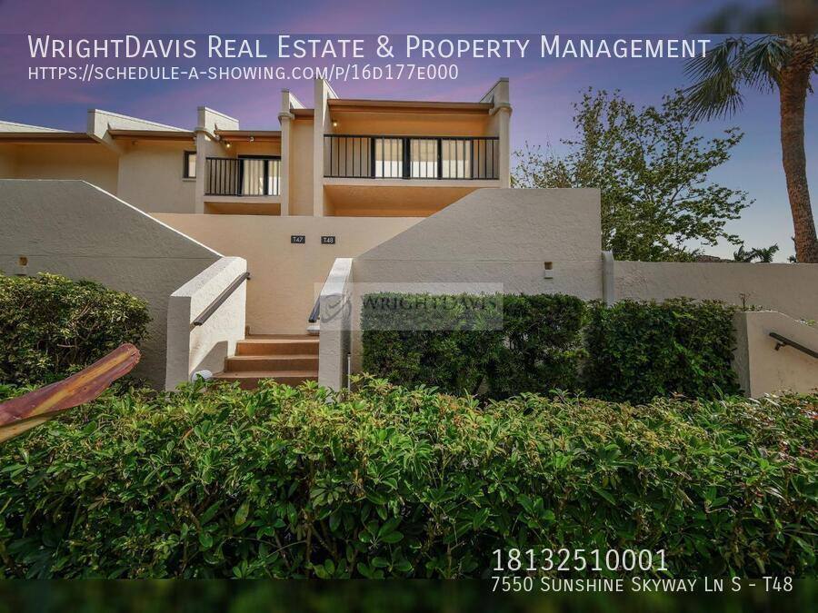 Condo for rent at 7550 Sunshine Skyway Lane S #T48, Saint Petersburg, FL 33711